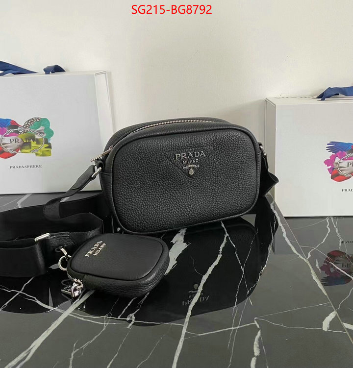 Prada Bags (TOP)-Diagonal- flawless ID: BG8792 $: 215USD,