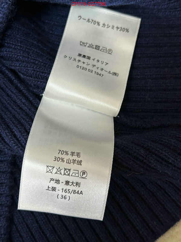 Clothing-Dior where can i find ID: CG7796 $: 119USD