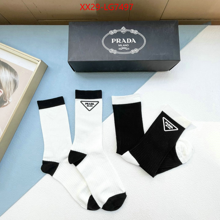 Sock-Prada the best affordable ID: LG7497 $: 29USD