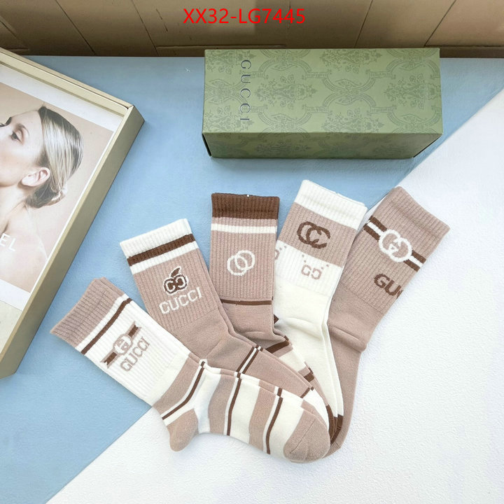 Sock-Gucci how can i find replica ID: LG7445 $: 32USD