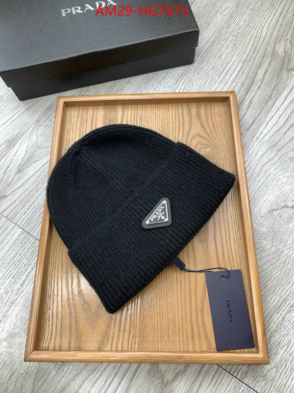 Cap (Hat)-Prada wholesale china ID: HG7675 $: 29USD