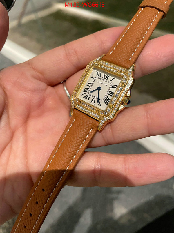 Watch(TOP)-Cartier 2023 aaaaa replica customize ID: WG6613 $: 139USD