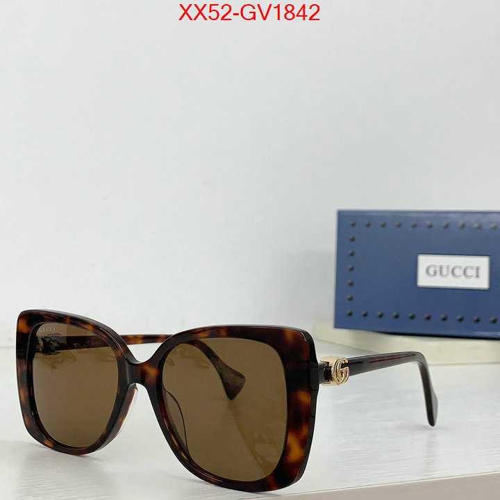 Glasses-Gucci buy luxury 2023 ID: GV1842 $: 52USD