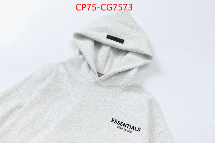 Clothing-Essentials what is a counter quality ID: CG7573 $: 75USD