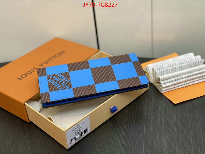 LV Bags(TOP)-Wallet high quality perfect ID: TG8227 $: 79USD