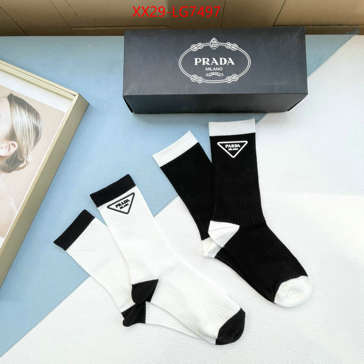 Sock-Prada the best affordable ID: LG7497 $: 29USD