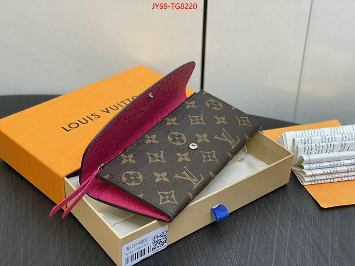 LV Bags(TOP)-Wallet online from china designer ID: TG8220 $: 69USD