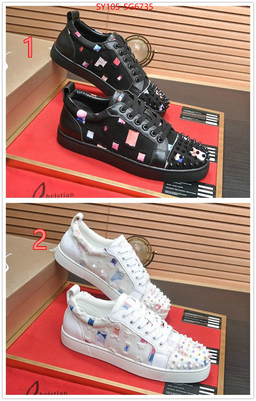 Men Shoes-Christian Louboutin 1:1 replica ID: SG6735 $: 105USD