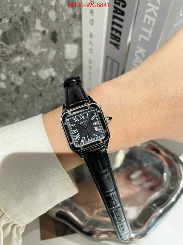 Watch(4A)-Cartier designer fake ID: WG8841 $: 139USD