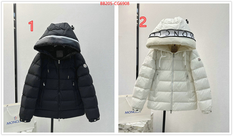 Down jacket Women-Moncler customize best quality replica ID: CG6908 $: 205USD