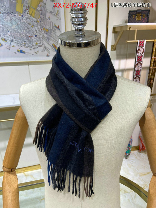 Scarf-LV where to buy fakes ID: MG7747 $: 72USD