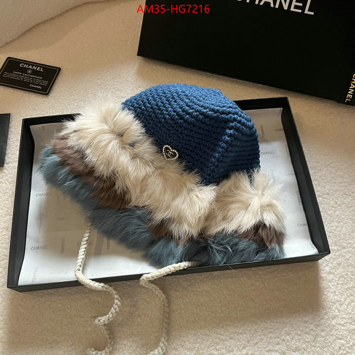 Cap (Hat)-Chanel luxury 7 star replica ID: HG7216 $: 35USD