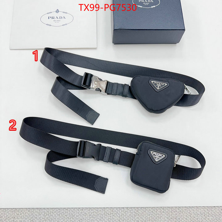 Belts-Prada best replica new style ID: PG7530 $: 99USD