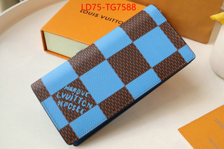 LV Bags(TOP)-Wallet buy the best replica ID: TG7588 $: 75USD,