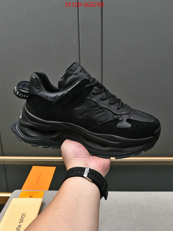 Men Shoes-LV designer fake ID: SG6769 $: 129USD