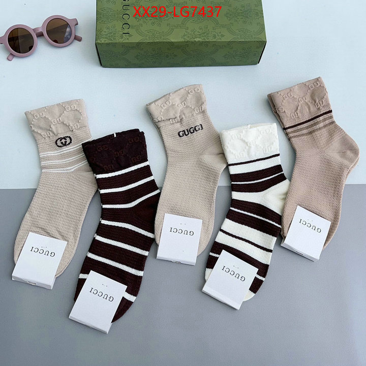 Sock-Gucci where should i buy replica ID: LG7437 $: 29USD