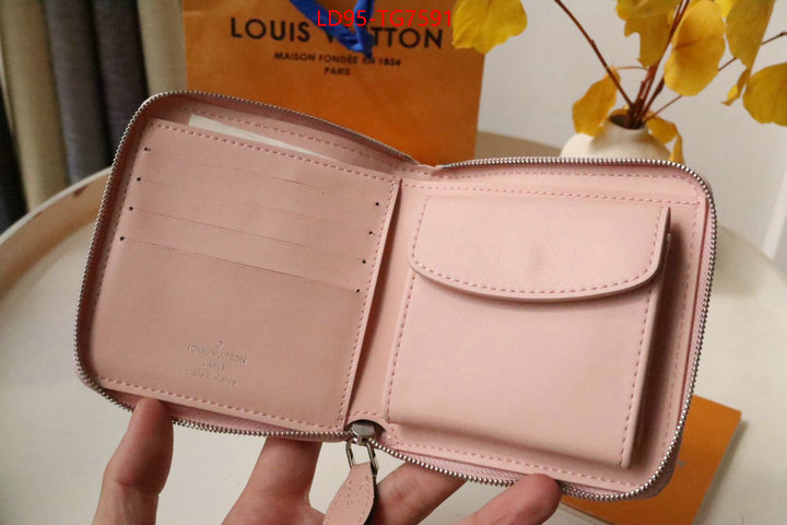 LV Bags(TOP)-Wallet where can i find ID: TG7591 $: 95USD,