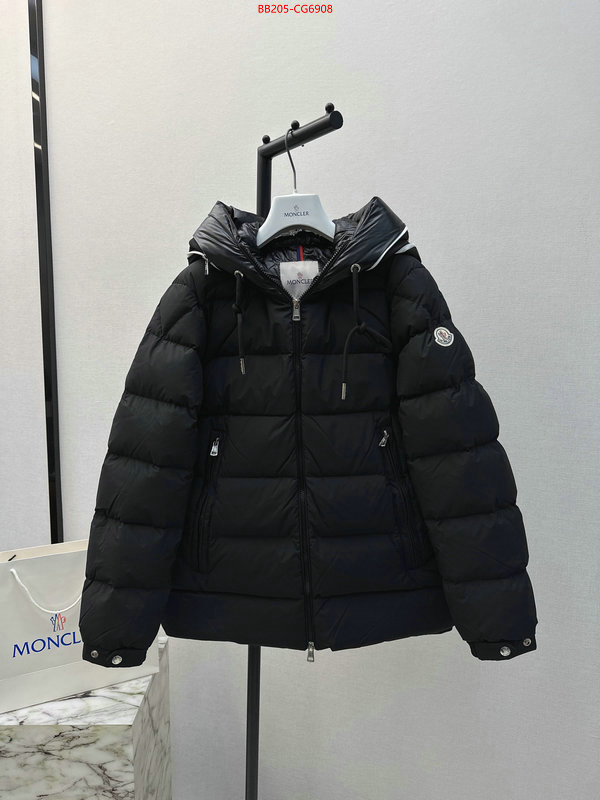 Down jacket Women-Moncler customize best quality replica ID: CG6908 $: 205USD