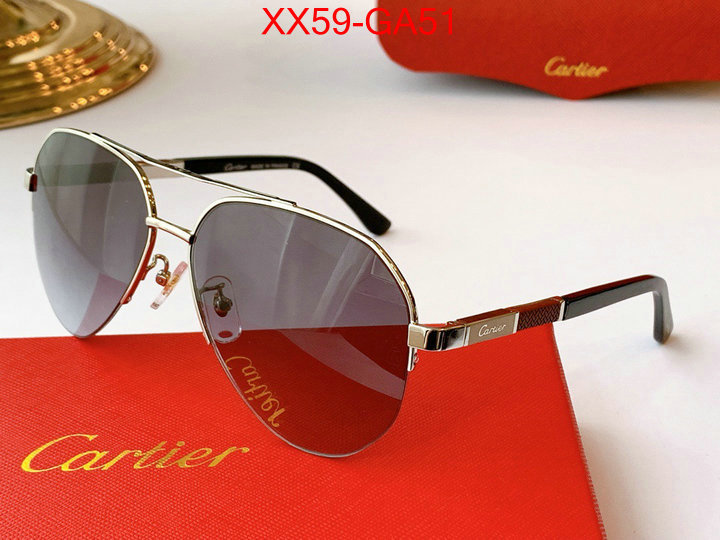 Glasses-Cartier highest quality replica ID:GA51 $:59USD