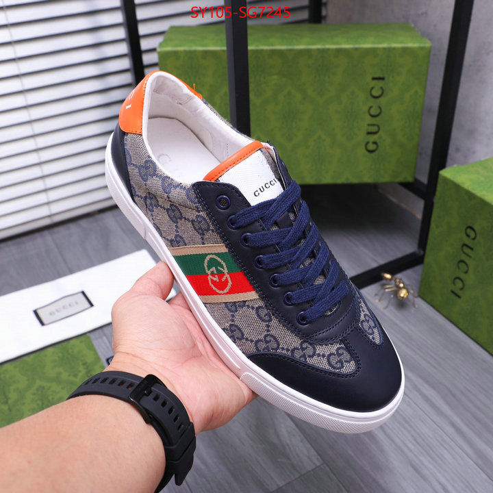 Men Shoes-Gucci best replica 1:1 ID: SG7245 $: 105USD