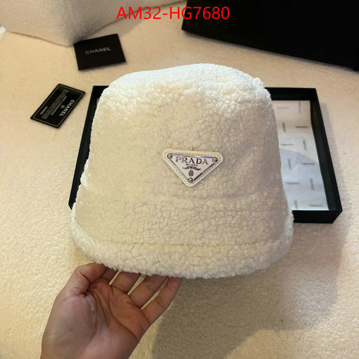 Cap (Hat)-Prada wholesale china ID: HG7680 $: 32USD