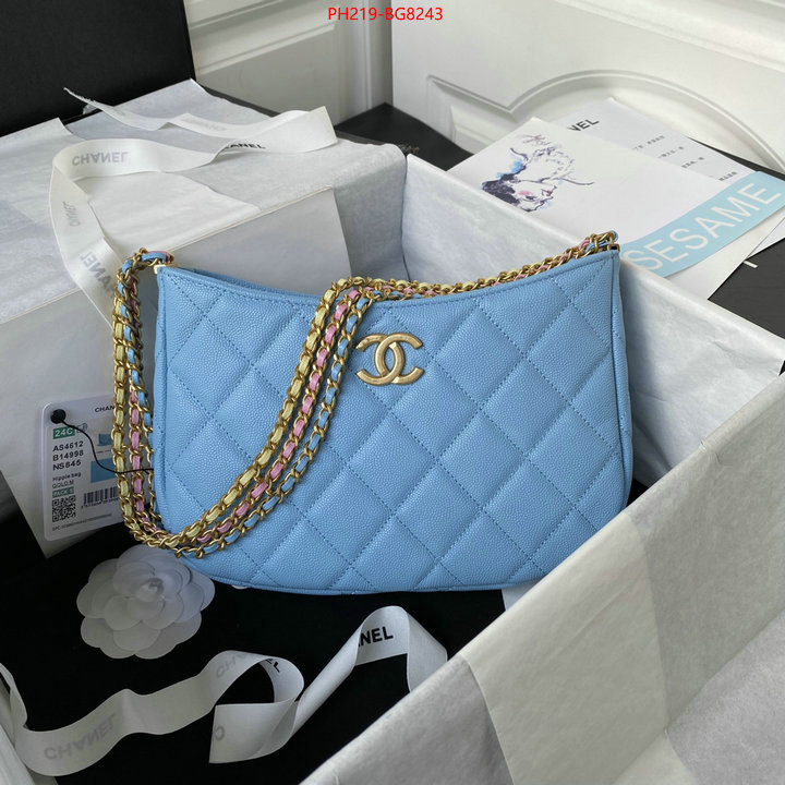 Chanel Bags(TOP)-Diagonal- high-end designer ID: BG8243 $: 219USD