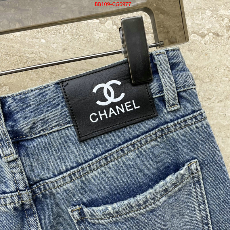 Clothing-Chanel designer fake ID: CG6977 $: 109USD