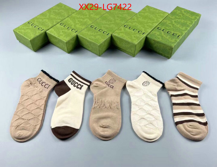 Sock-Gucci sell high quality ID: LG7422 $: 29USD