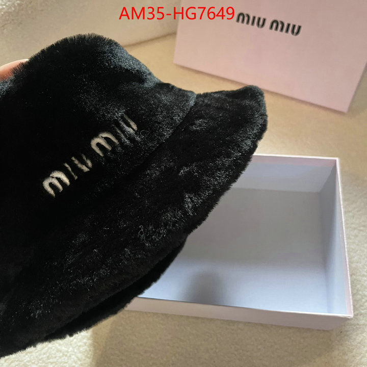 Cap(Hat)-Miu Miu best website for replica ID: HG7649 $: 35USD
