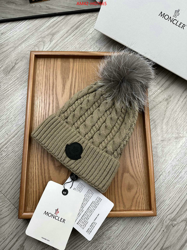 Cap(Hat)-Moncler fashion replica ID: HG7665 $: 42USD