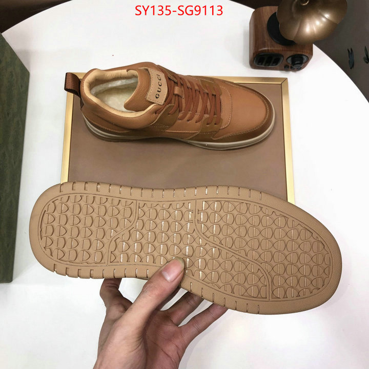 Men Shoes-Gucci designer wholesale replica ID: SG9113 $: 135USD