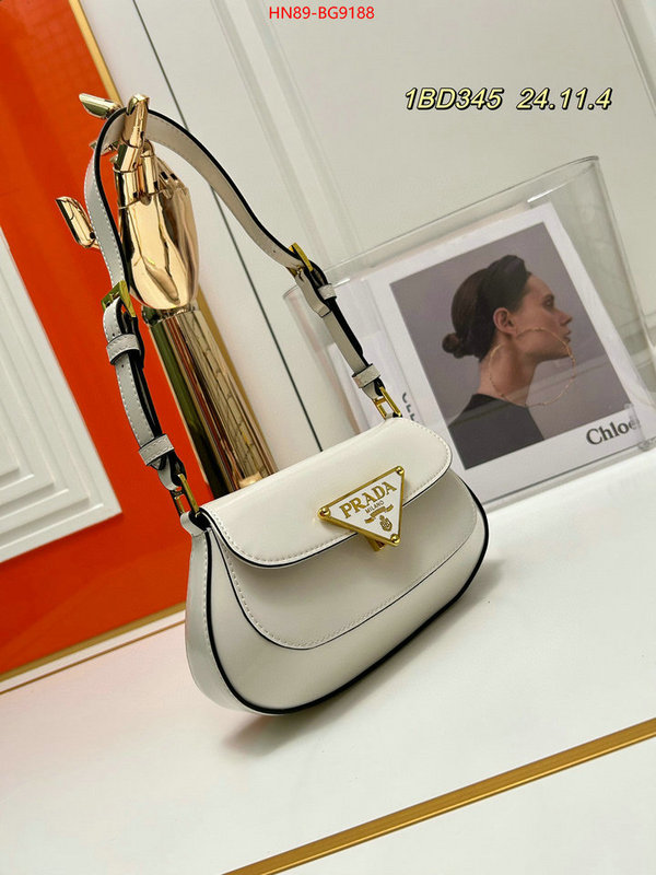 Prada Bags (4A)-Diagonal- what ID: BG9188 $: 89USD,