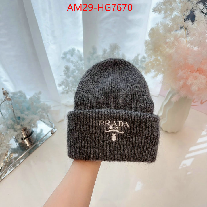 Cap (Hat)-Prada how to find replica shop ID: HG7670 $: 29USD