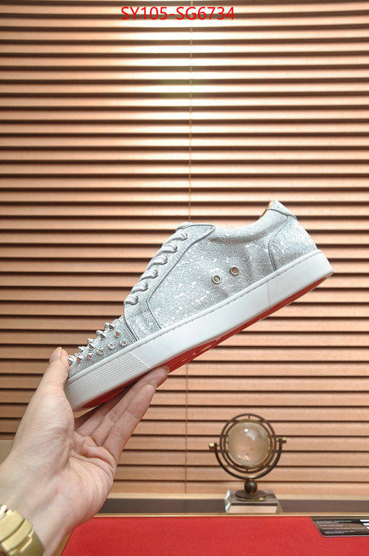 Men Shoes-Christian Louboutin best replica 1:1 ID: SG6734 $: 105USD