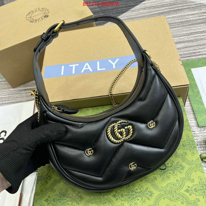Gucci Bags(TOP)-Marmont best fake ID: BG8978 $: 219USD,