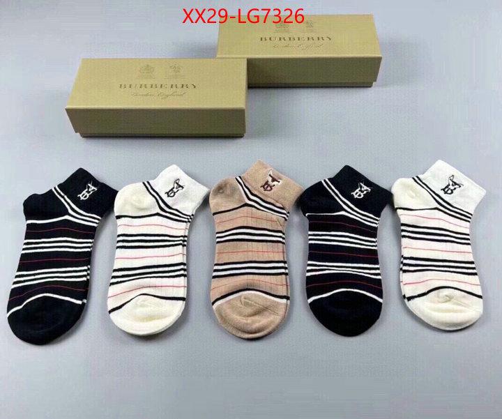 Sock-Burberry what are the best replica ID: LG7326 $: 29USD