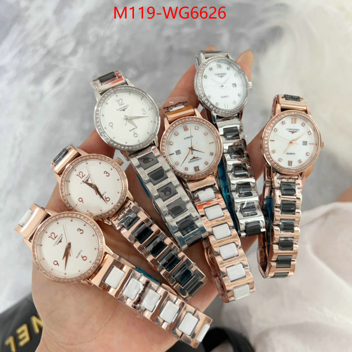 Watch(TOP)-Longines outlet sale store ID: WG6626 $: 119USD