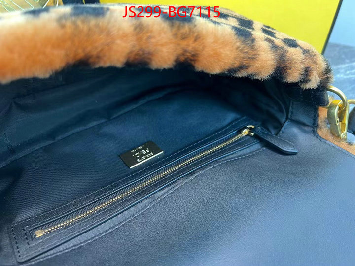 Fendi Bags(TOP)-Baguette luxury fake ID: BG7115 $: 299USD