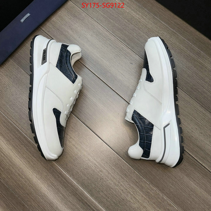 Men shoes-Prada replica sale online ID: SG9122 $: 175USD