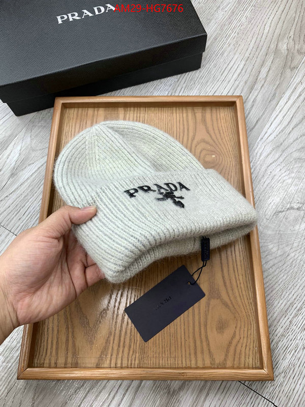 Cap (Hat)-Prada where to buy the best replica ID: HG7676 $: 29USD