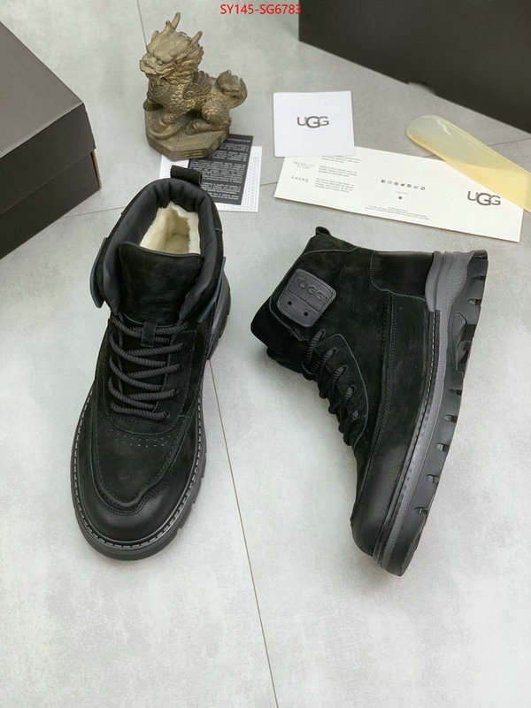 Men Shoes-Boots shop cheap high quality 1:1 replica ID: SG6783 $: 145USD