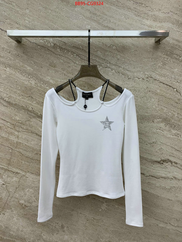 Clothing-Chanel high quality designer ID: CG9324 $: 95USD