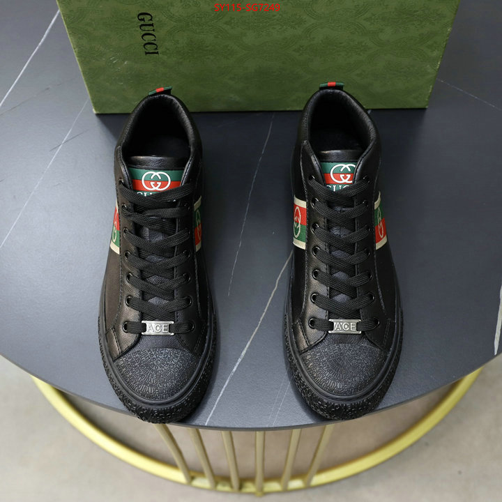 Men Shoes-Gucci cheap high quality replica ID: SG7249 $: 115USD