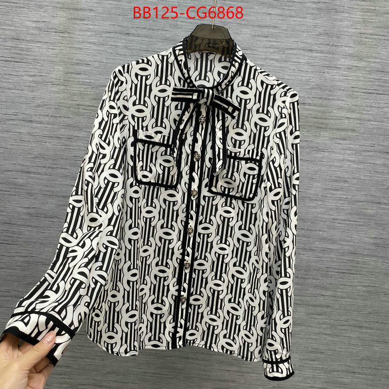 Clothing-Chanel high quality perfect ID: CG6868 $: 125USD