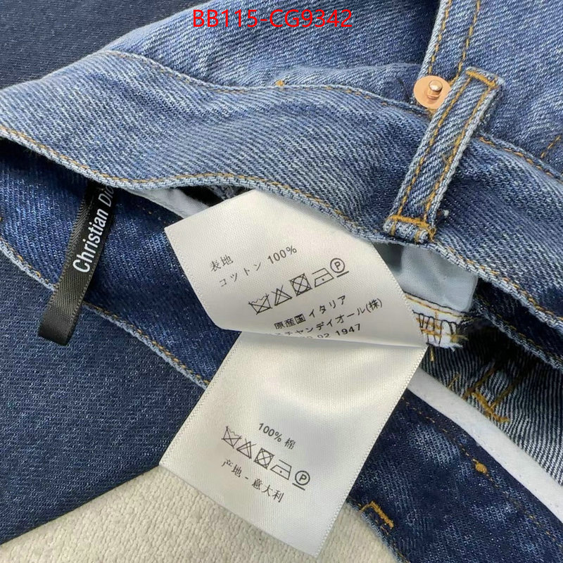 Clothing-Dior outlet sale store ID: CG9342 $: 115USD