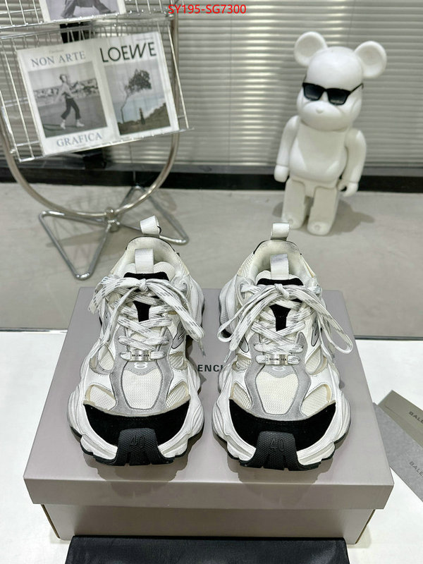 Men Shoes-Balenciaga luxury ID: SG7300 $: 195USD