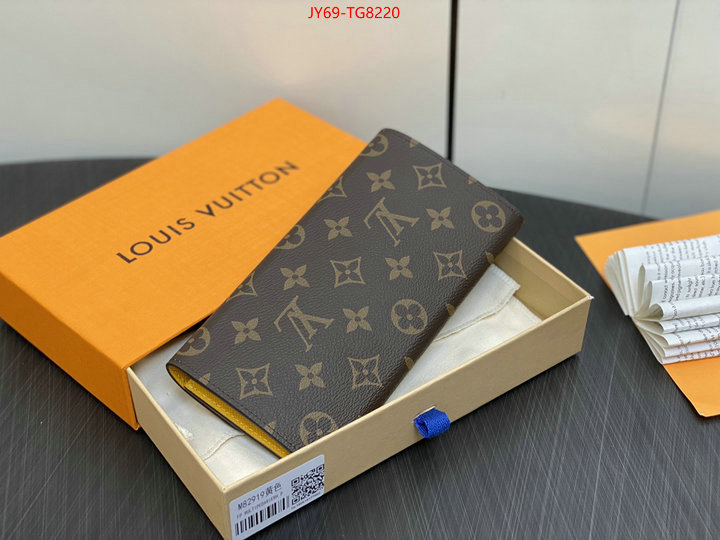 LV Bags(TOP)-Wallet online from china designer ID: TG8220 $: 69USD