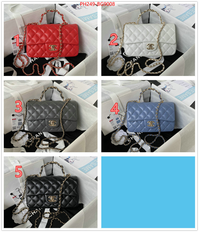 Chanel Bags(TOP)-Diagonal- cheap online best designer ID: BG9008 $: 249USD,