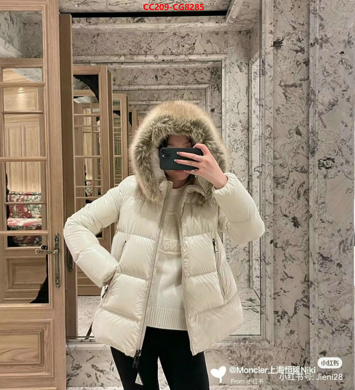 Down jacket Women-Moncler how to buy replica shop ID: CG8285 $: 209USD