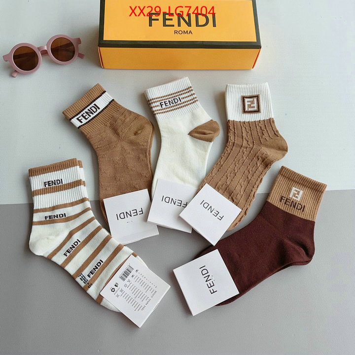 Sock-Fendi customize the best replica ID: LG7404 $: 29USD